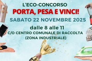 TORNA IL "PORTA, PESA E VINCI A GUAGNANO!"