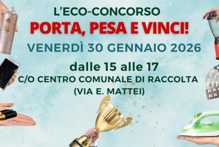 TORNA IL "PORTA,PESA E VINCI!"